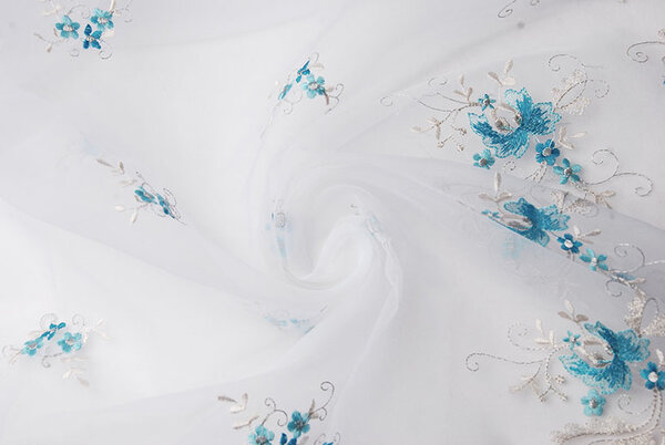 Bordada Voile Aqua