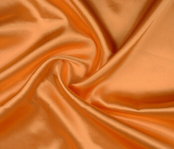 Poly Satin Dunkel Orange