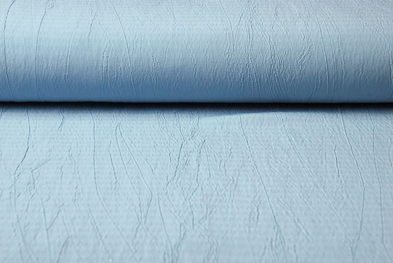 Crinkle Crêpe Baby Blue