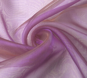 Organza Two-Tonalità Lilla-Oro Organza Two-Tonalità Lilla-Oro