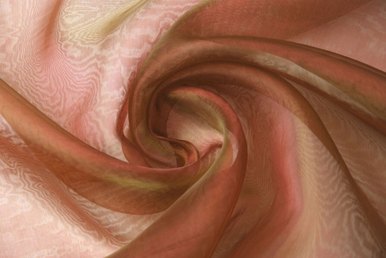 Organza Two-Tone Fuchsia-Goud Organza Two-Tone Fuchsia-Goud