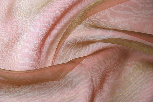 Organza Two-Tone Fuchsia-Gold