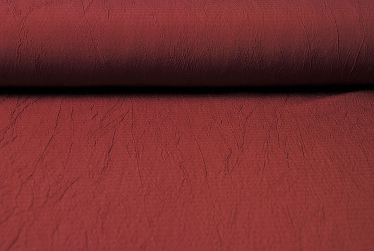 Crinkle Crêpe Red