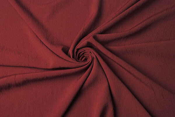 Crinkle Crêpe Red