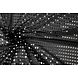Paillettes su Lurex Nero Argento