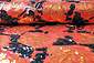Paillettes sur Résille Esmay Rouge Noir Paillettes sur Résille Esmay Rouge Noir