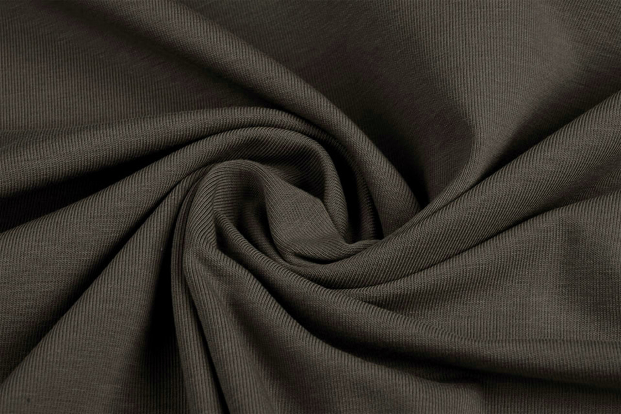 Oeko-Tex® Jersey Coton Taupe Oeko-Tex® Jersey Coton Taupe