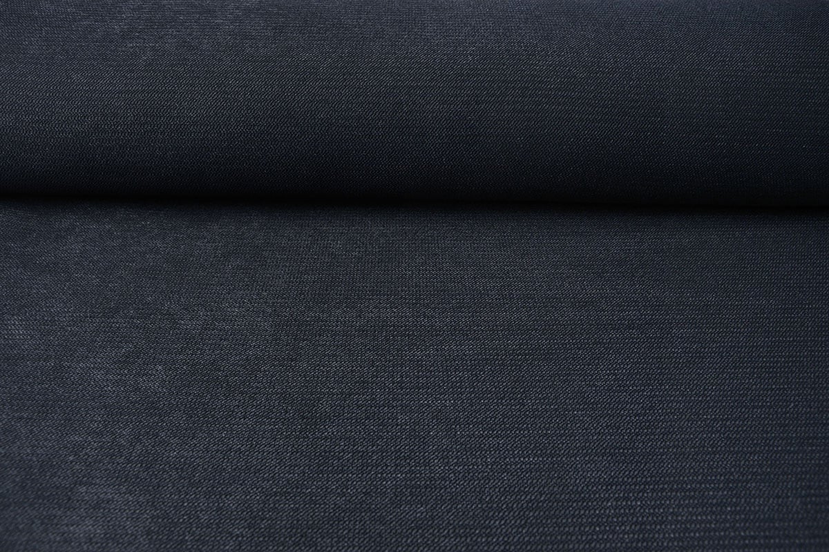 Cotton Jersey Dark grey Melange - Boelens Modestoffen