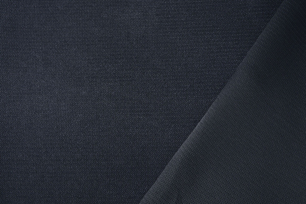 Furniture fabric Herringbone Dark Navy Blue