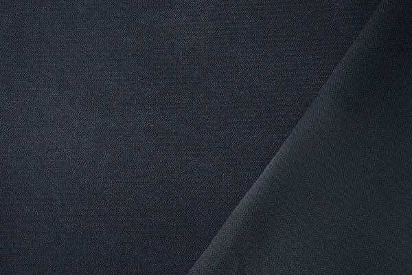 Furniture fabric Herringbone Dark Navy Blue