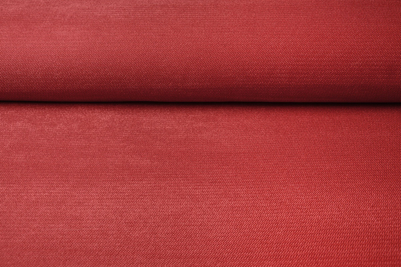 Meubelstof Visgraat Rosso Meubelstof Visgraat Rosso