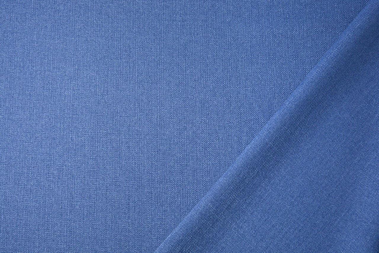 Meubelstof Toile Bleu Cobalt