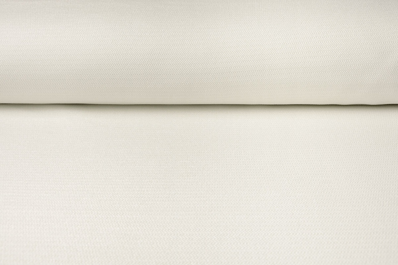 Furniture fabric Herringbone Off-White