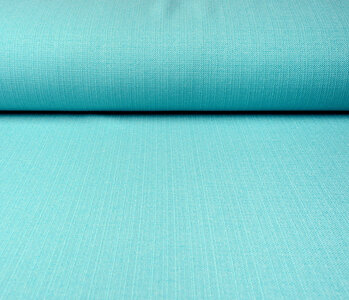 Furniture fabric Plain weave Turquoise Aqua