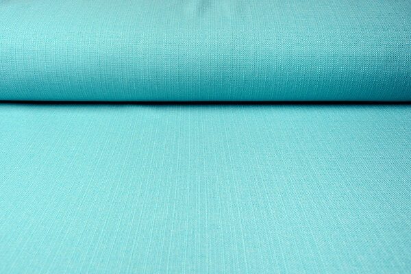 Möbelstoff Leinwandbindung Türkis Aqua Möbelstoff Leinwandbindung Türkis Aqua