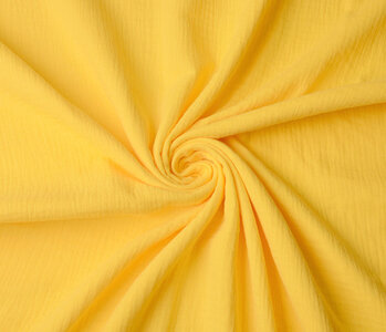 Oeko-Tex®  Double Gauze Fabric Yellow