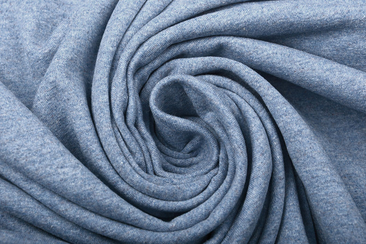 Oeko-Tex®  Cotone Jersey Denim Mélange