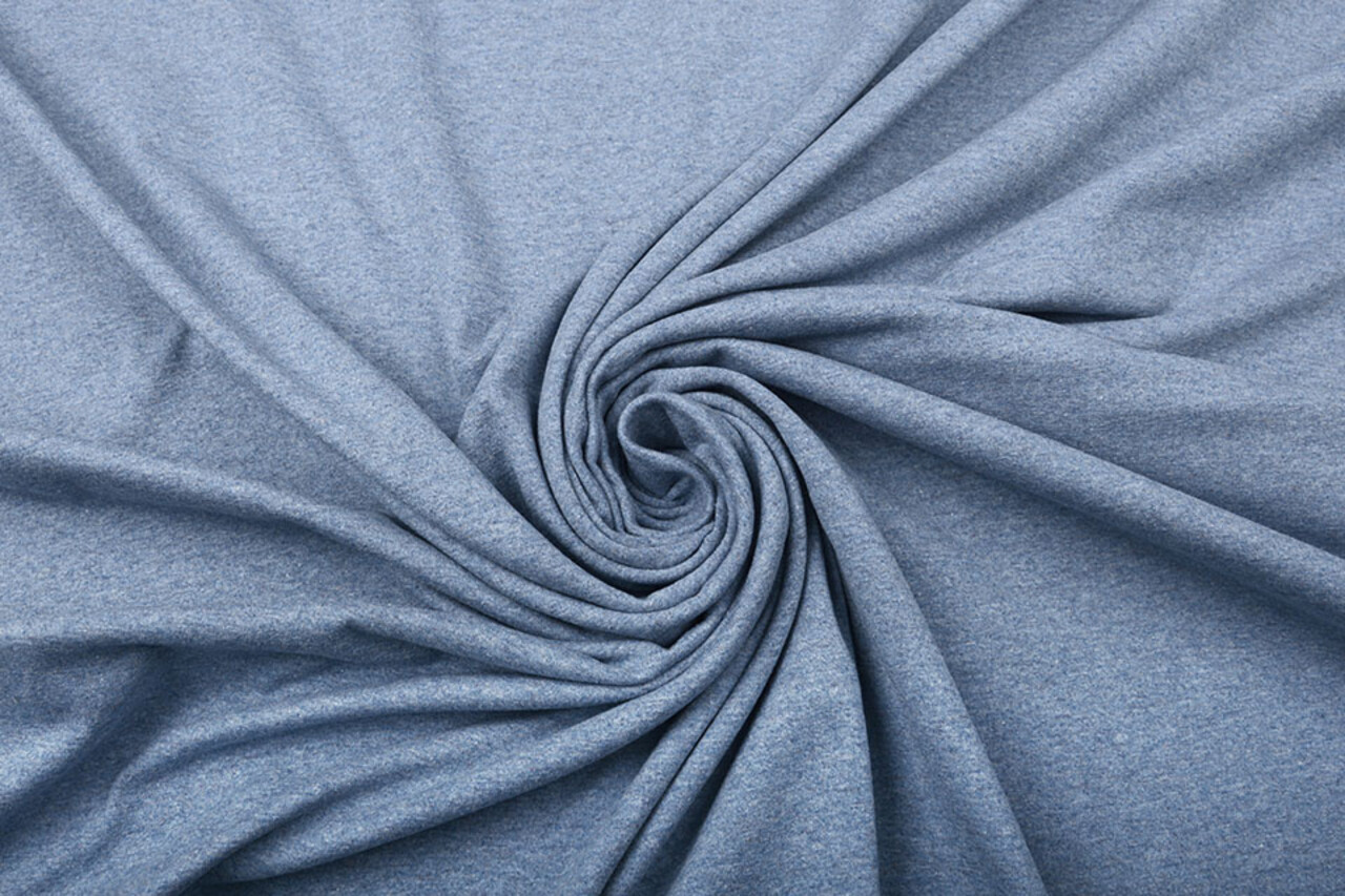 Oeko-Tex®  Cotone Jersey Denim Mélange