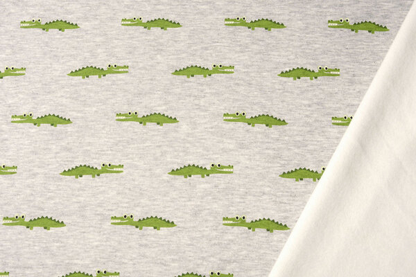 Sweat Polaire Alpine Crocodile Gris Melange Sweat Polaire Alpine Crocodile Gris Melange