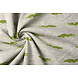 Tejido de Sudadera de Polar Alpino Cocodrilo Gris Jaspeado Tejido de Sudadera de Polar Alpino Cocodrilo Gris Jaspeado