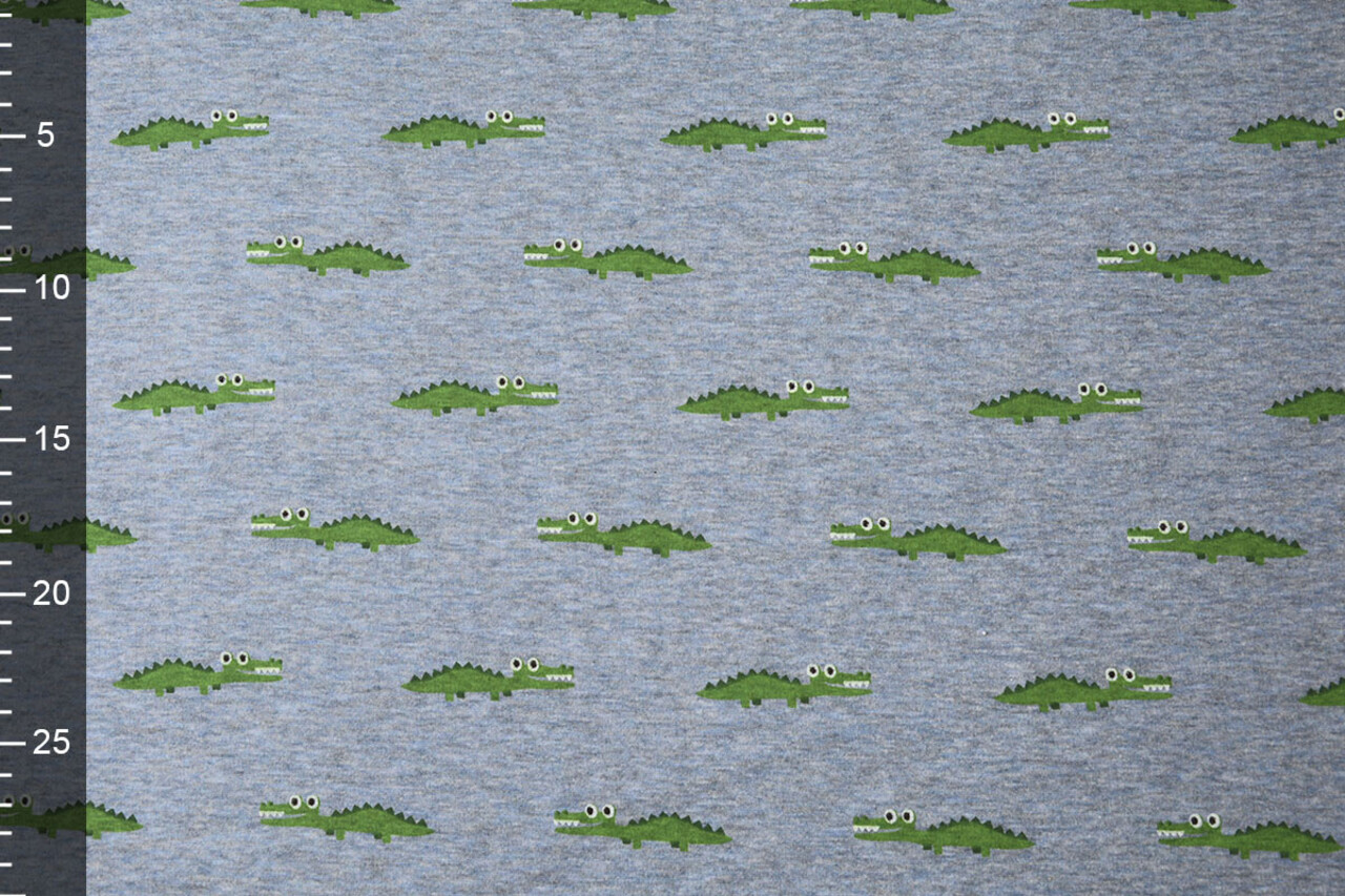 Jogging Alpenfleece Crocodile Jeans Melange