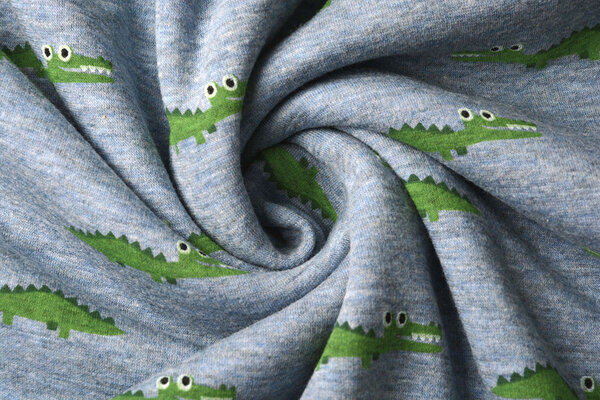 Jogging Alpenfleece Crocodile Jeans Melange