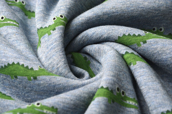 Jogging Alpenfleece Crocodile Jeans Melange