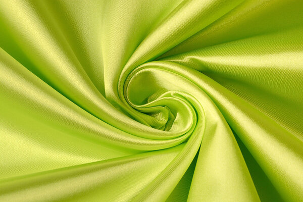 Polyester Satin Citron Vert