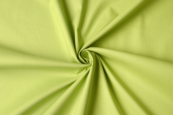 Stretch Popeline Limettengrün