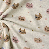 Felpa Alpenfleece Katjes Crema Mélange