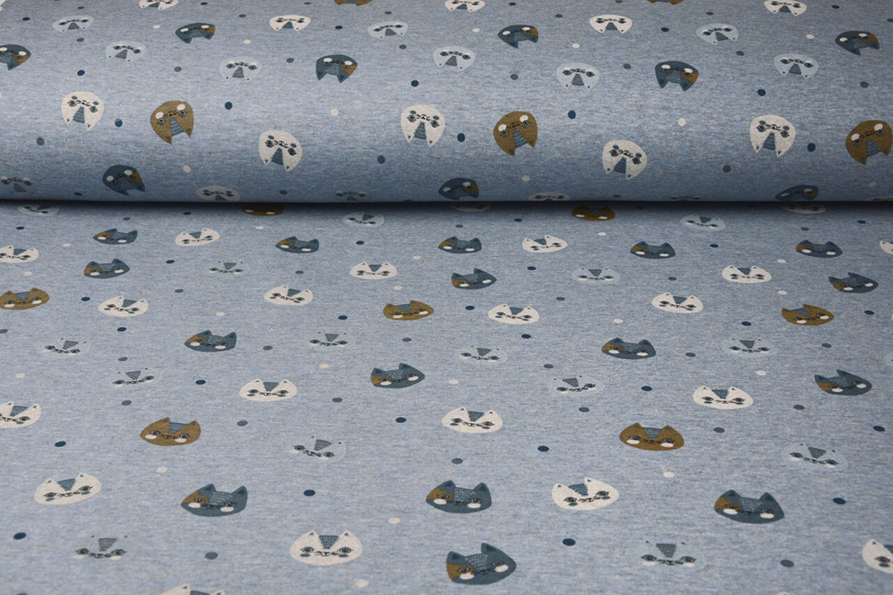 Felpa Alpenfleece Katjes Denim Mélange Felpa Alpenfleece Katjes Denim Mélange