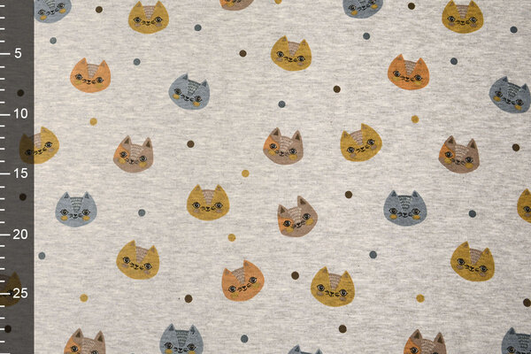 Jogging Alpenfleece Kittens Grey Melange Jogging Alpenfleece Kittens Grey Melange