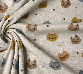 Jogging Alpenfleece Katjes Grijs Melange