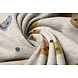 Tejido de Sudadera de Polar Alpino Katjes Gris Jaspeado