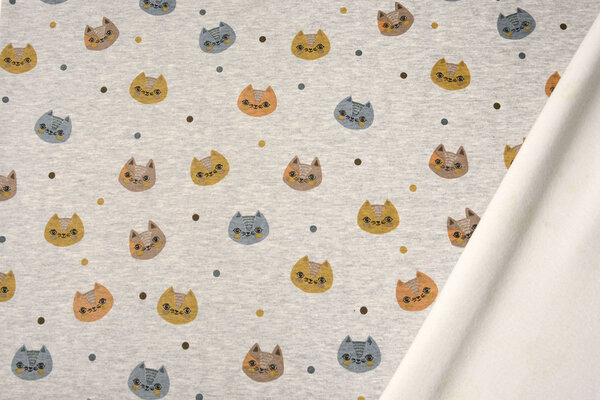 Jogging Alpenfleece Kittens Grey Melange Jogging Alpenfleece Kittens Grey Melange