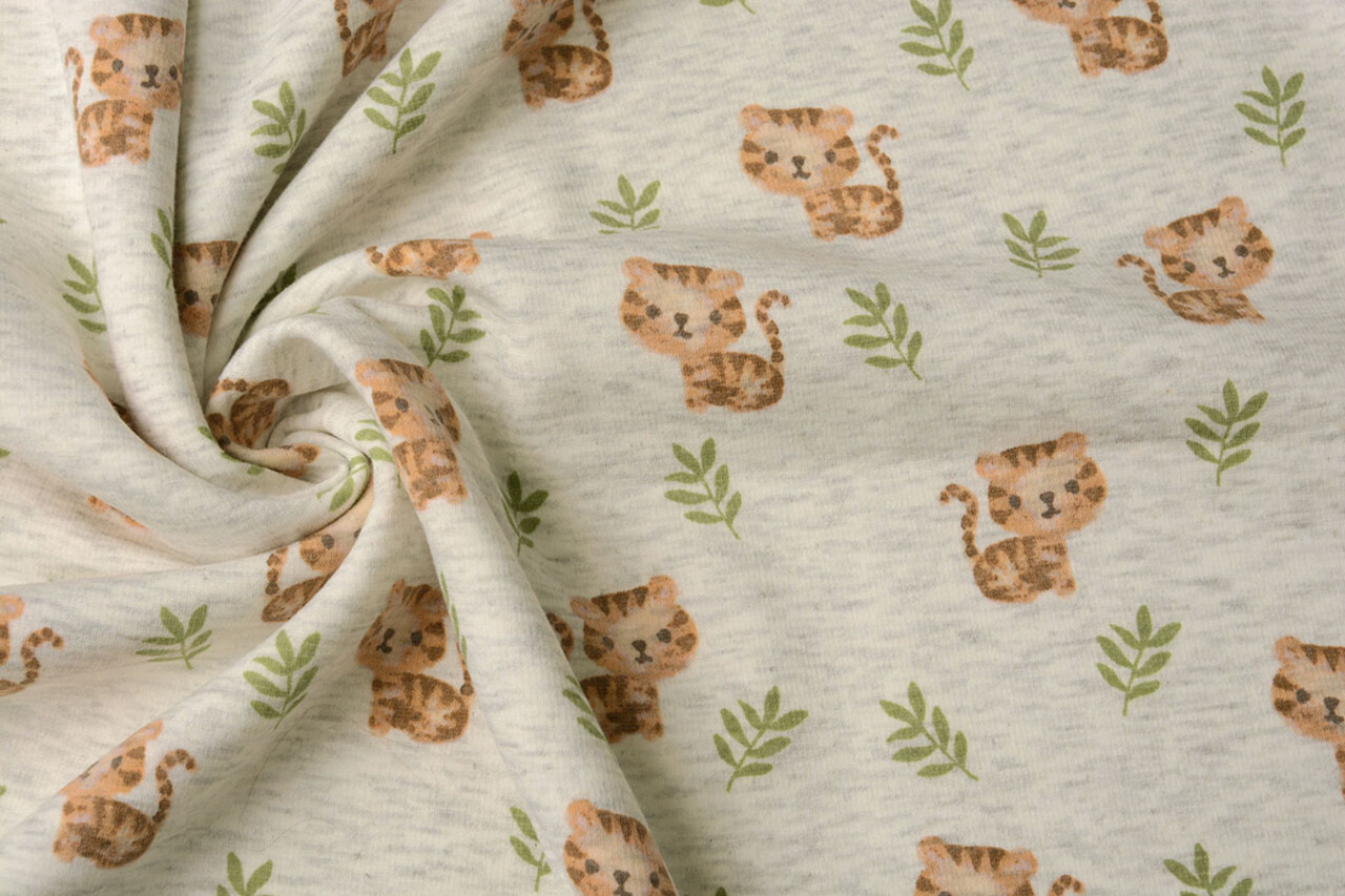 Felpa Alpenfleece Tijger Crema Mélange Felpa Alpenfleece Tijger Crema Mélange
