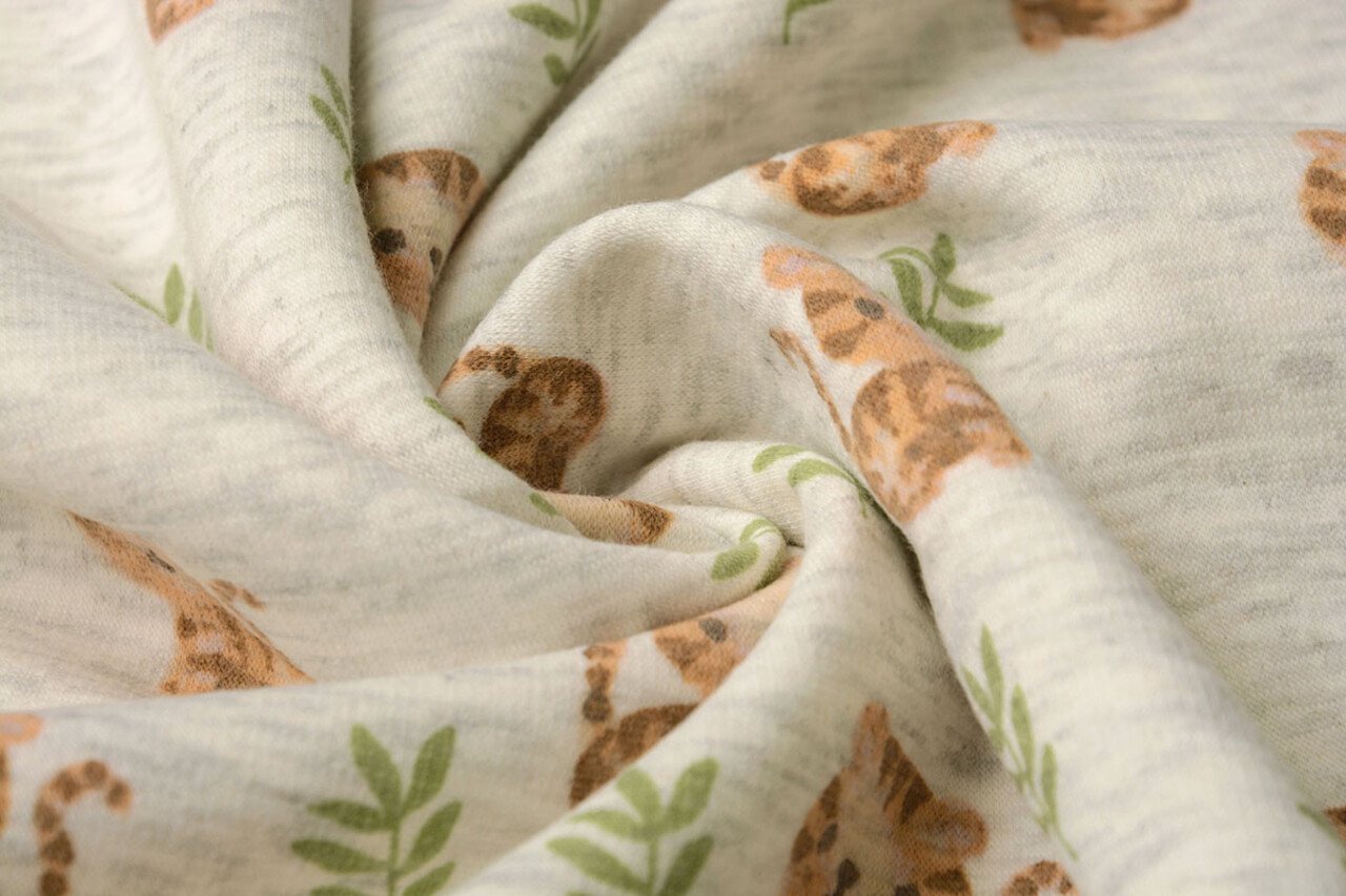 Felpa Alpenfleece Tijger Crema Mélange Felpa Alpenfleece Tijger Crema Mélange