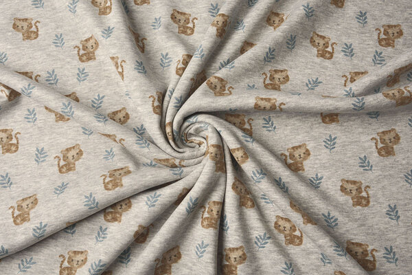 Jogging Alpenfleece Tiger Grey Melange Jogging Alpenfleece Tiger Grey Melange