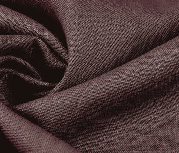 Oeko-Tex®  Gewaschenes Leinen Aubergine Mauve