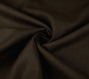 Oeko-Tex® Lavato Lino Marrone Scuro Oeko-Tex® Lavato Lino Marrone Scuro