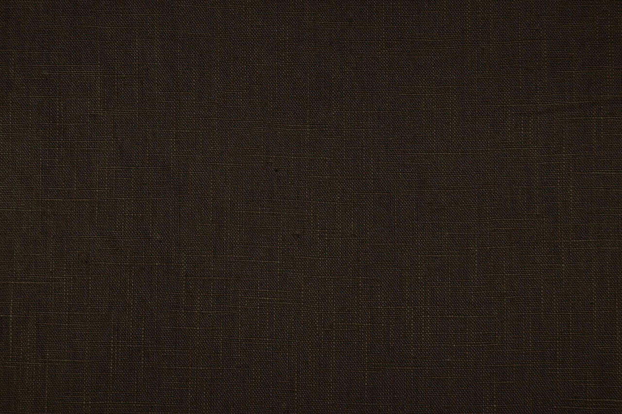 Oeko-Tex®  Gewassen Linnen Donker Bruin
