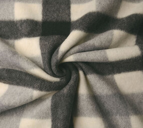 Knitted Woolen Fabric Buffalo Check Multi 1 Knitted Woolen Fabric Buffalo Check Multi 1