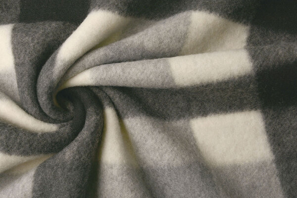 Knitted Woolen Fabric Buffalo Check Multi 1 Knitted Woolen Fabric Buffalo Check Multi 1