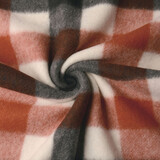 Gestrickter Wollstoff Buffalo  Karo Multi 2 Gestrickter Wollstoff Buffalo  Karo Multi 2