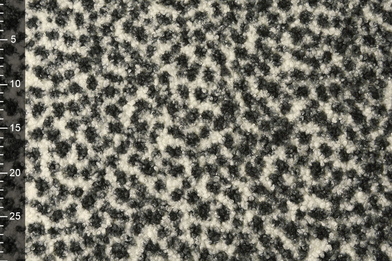 Curly Teddy Bouclé Panther Grey Curly Teddy Bouclé Panther Grey