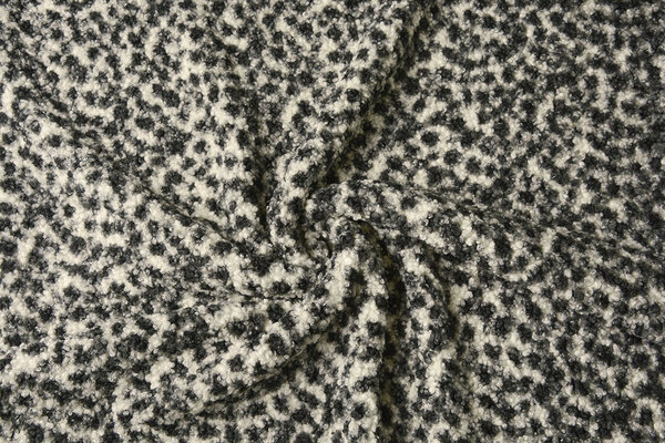 Curly Teddy Bouclé Panther Grey Curly Teddy Bouclé Panther Grey