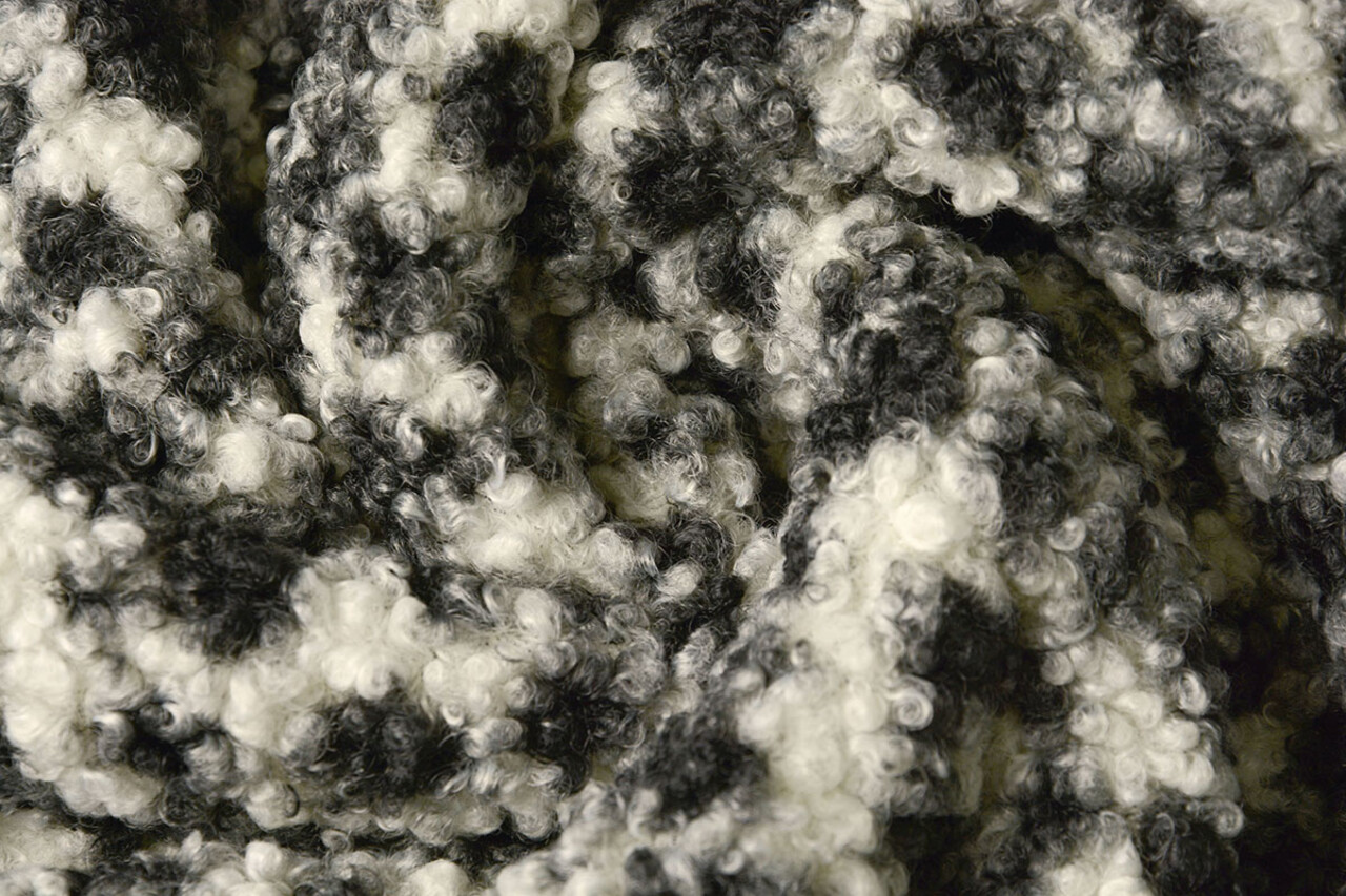 Curly Teddy Bouclé Panther Grey Curly Teddy Bouclé Panther Grey