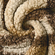 Curly Teddy Bouclé Manola Check Mocha Brown