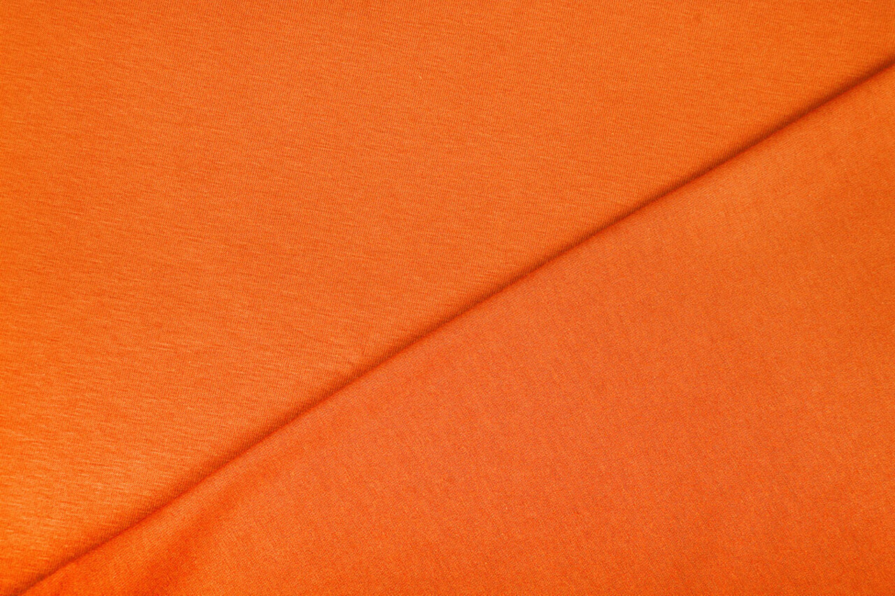 Oeko-Tex®  Jersey Stoff Baumwolle Orange