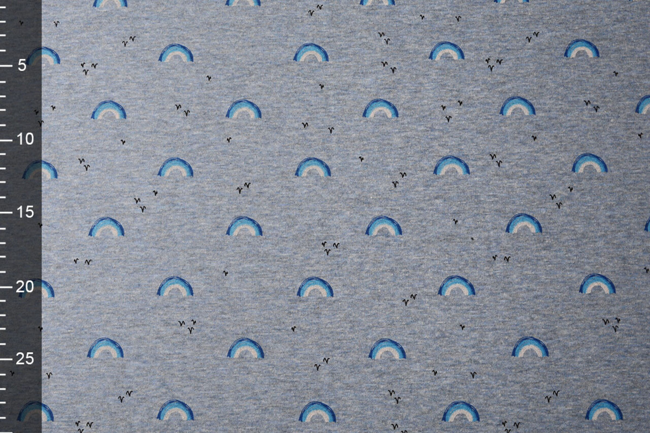 Jogging Alpenfleece Rainbow Jeans Melange